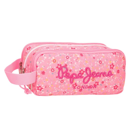 Estojo Escolar 3C PEPE JEANS Alenka Rosa | Ref. 186.6714723