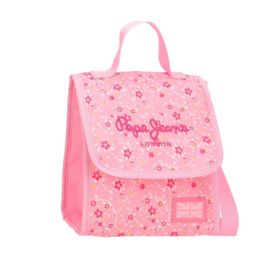 Lancheira Térmica Adaptável PEPE JEANS Alenka Rosa | Ref. 186.6714623