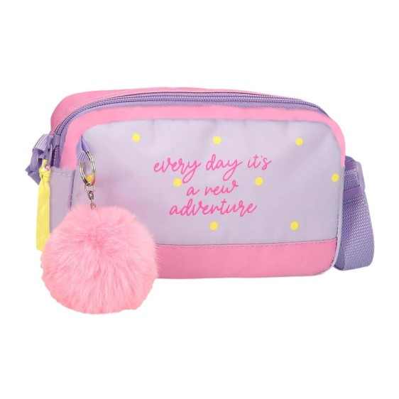 Bolsa de Tiracolo MOVOM New Adventure Morado | Ref. 186.3085641