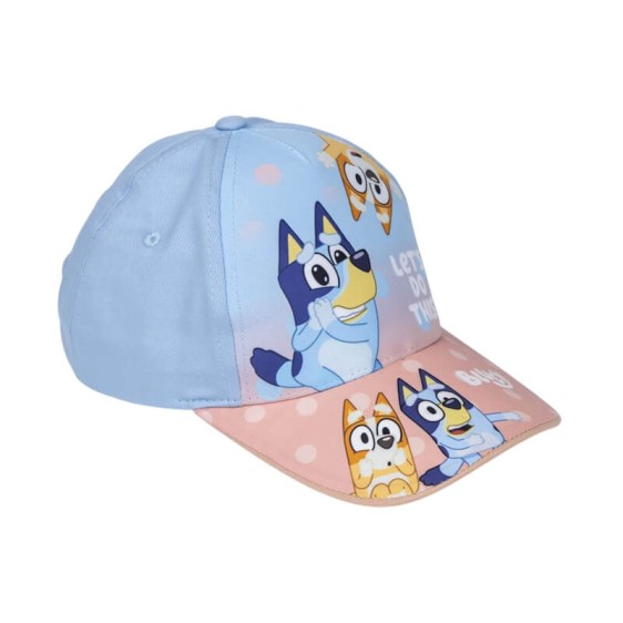 Boné de Criança 2-4 Anos 51cm BLUEY Azul/Rosa | Ref. 299.2200010108AR