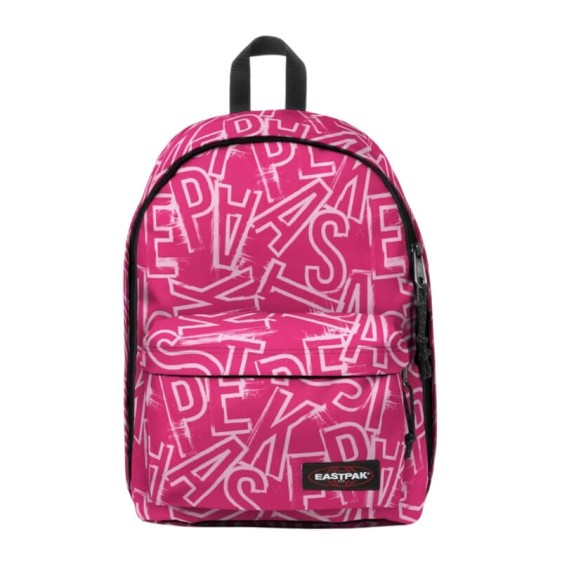 Mochila EASTPAK para Portátil 14” Out of Office EP Letters Pink | Ref. 267.357672O2