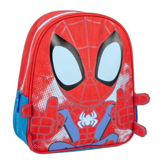 Mochila Infantil Escolar 30cm SPIDEY Vermelho/Azul | Ref. 299.2100005122