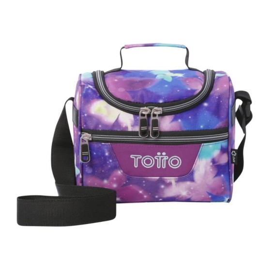 Lancheira Térmica Pizarra Glitter TOTTO 5Q6 Roxo | Ref. 330.AC61ECO00211Z5Q6