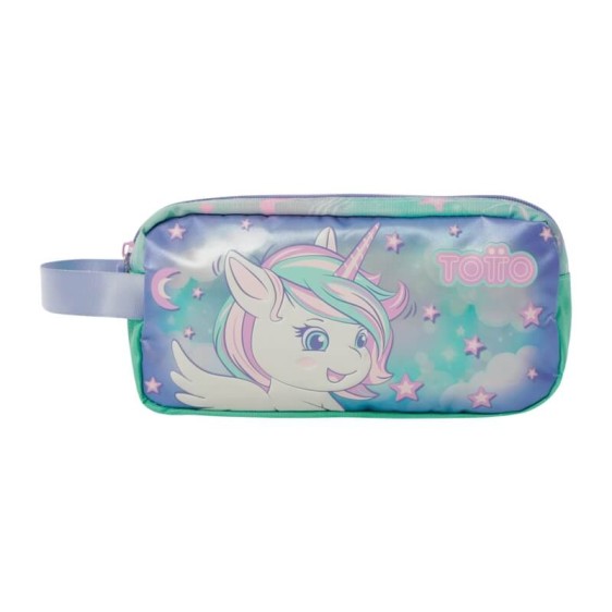 Estojo Escolar Infantil Duplo Magic Dreams TOTTO 6DJ Lilás | Ref. 330.AJ52MGD001106DJL
