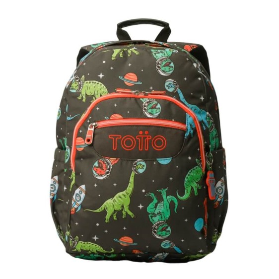 Mochila Escolar Acuareles TOTTO 1WE Cinza | Ref. 330.MA04ECO02116N1WE