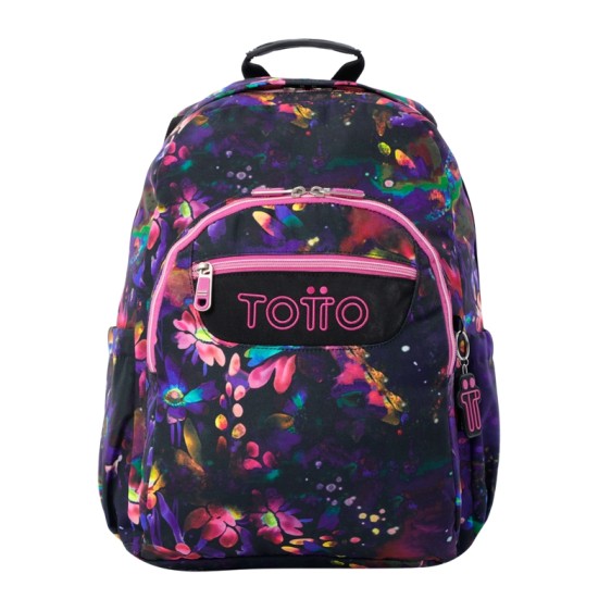 Mochila Escolar Acuareles TOTTO 5Q5 Multicolor | Ref. 330.MA04ECO02116N5Q5