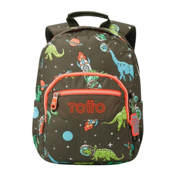 Mochila Escolar Gommas TOTTO 1WE Cinza | Ref. 330.MA04ECO01816J1WE