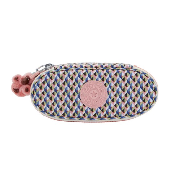 Estojo Escolar Oval KIPLING Duobox Girly Geo | Ref. 187.40KI6231Z84