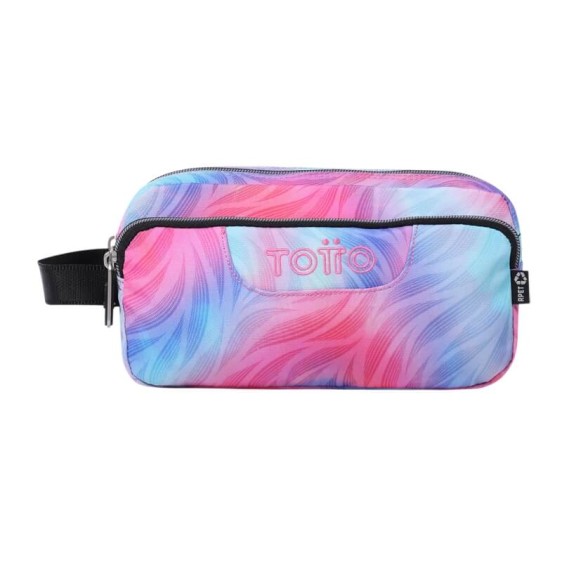 Estojo Escolar Triplo Agapec Glitter TOTTO 9IZ Multicolor | Ref. 330.AC52ECO00921Z9IZ