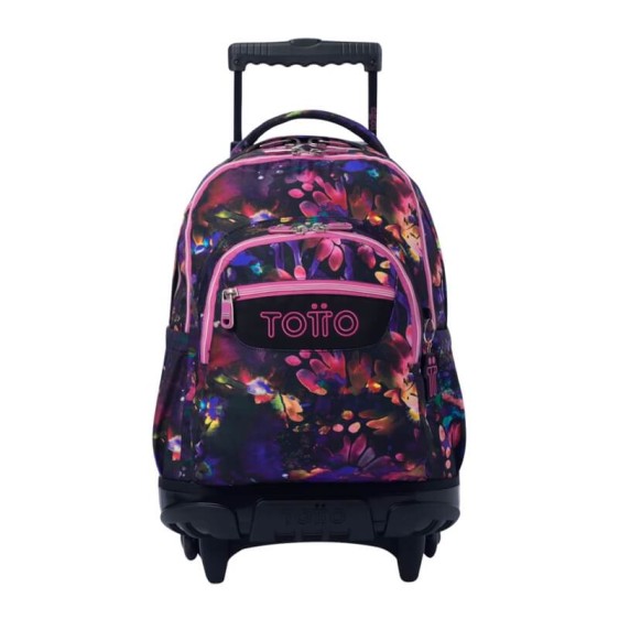 Mochila Escolar Compacta c/ Rodas Renglones TOTTO 5Q5 Multicolor | Ref. 330.MA03ECO00616P5Q5