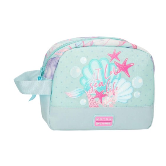 Necessaire MOVOM I Love Sea Life Turquesa | Ref. 186.3054541
