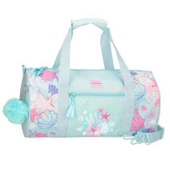 Saco de Viagem 41cm MOVOM I Love Sea Life Turquesa | Ref. 186.3053041