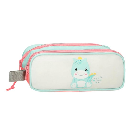 Estojo Escolar Duplo ROLL ROAD Happy Pets My Little Dino | Ref. 186.4994244