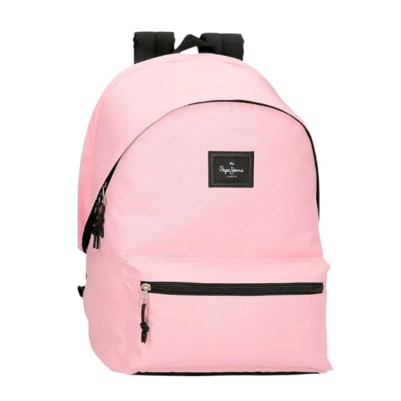 Mochila para Portátil 2C PEPE JEANS Aris Colorful Rosa Pastel | Ref. 186.63224C5