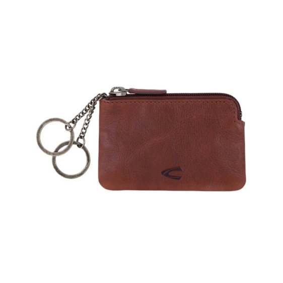 CAMEL ACTIVE Porta-Moedas de Homem c/ Porta-Chaves Como Cognac | Ref. 9131470122