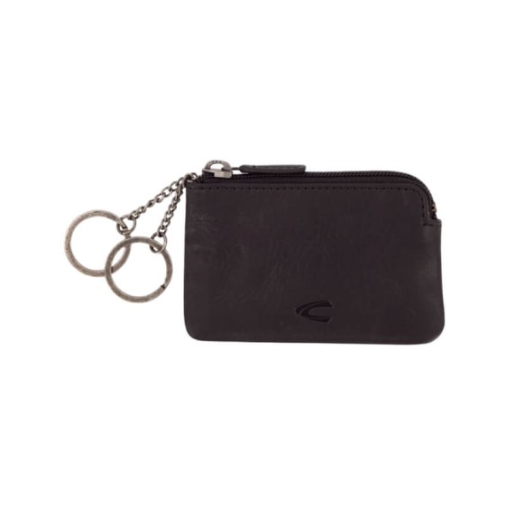 CAMEL ACTIVE Porta-Moedas de Homem c/ Porta-Chaves Como Preto | Ref. 9131470160