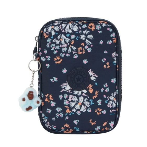 Estojo Escolar KIPLING 100 Pens Flower Field | Ref. 187.40KI60025GB