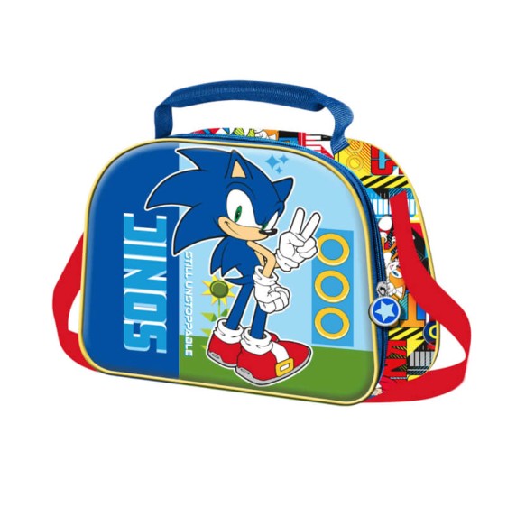 Lancheira Térmica 3D SONIC Unstoppable Azul | Ref. 339.08505