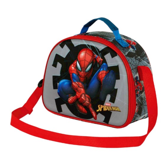 Lancheira Térmica 3D SPIDERMAN Symbol Cinza | Ref. 339.08463
