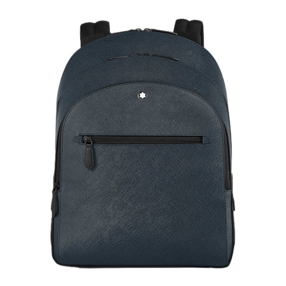 Mochila Média 3 Compart. MONTBLANC Sartorial Tweed Blue | Ref. 238.220335