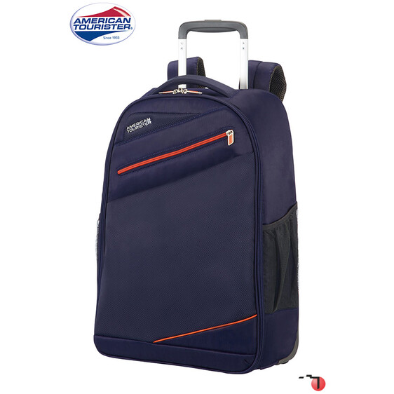 Mochila para Portátil com rodas 17.3'' Carbon Blue Pikes Peak American Tourister - ref. 9214G00701