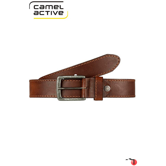 Camel Active Cinto de Pele Genuína 105cm Castanho | Ref. 9110210529