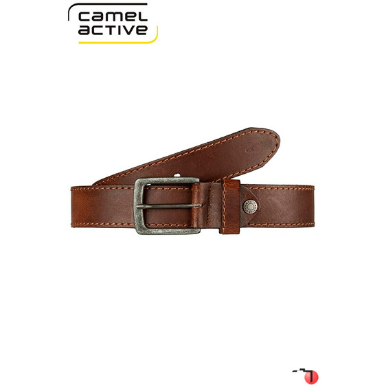Camel Active Cinto de Pele Genuína 95cm Castanho | Ref. 9110209529