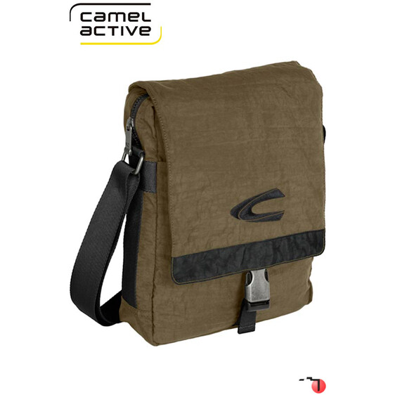 Camel Active Bolsa de Ombro JOURNEY Verde/Preto | Ref. 9140B0060738