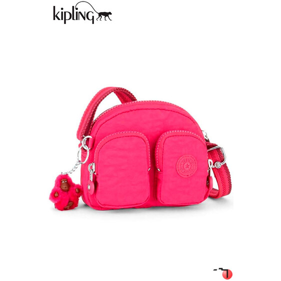 Bolsa de Ombro Pequena Cherry Pink C KALIPE Kipling - ref. 187.K15332K77
