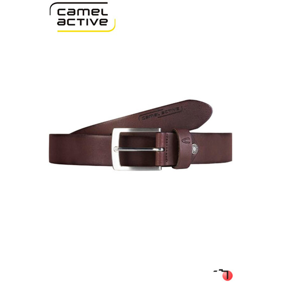 Camel Active Cinto de Pele 115cm Castanho - Ref. 9111612429