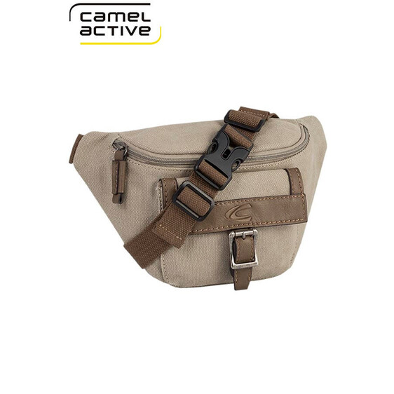 Camel Active Bolsa de Cintura SEOUL Areia - Ref. 9126430125