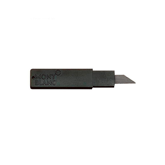 Pack 10 Minas Montblanc Lapiseira de alto Polímero 0.7 mm Carvão | Ref. 238.111538