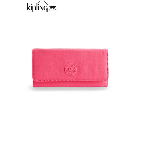 Carteira de Senhora Grande City Pink BROWNIE Kipling - Ref. 187.K13865R51
