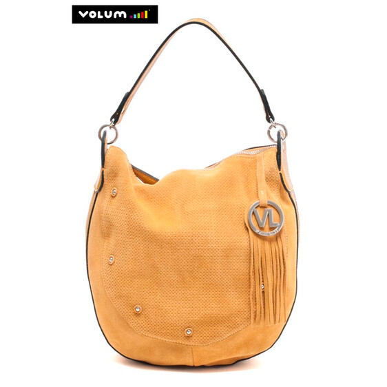 Mala/Bolsa de Ombro Amarelo Praga Volum - Ref. 197.1805131