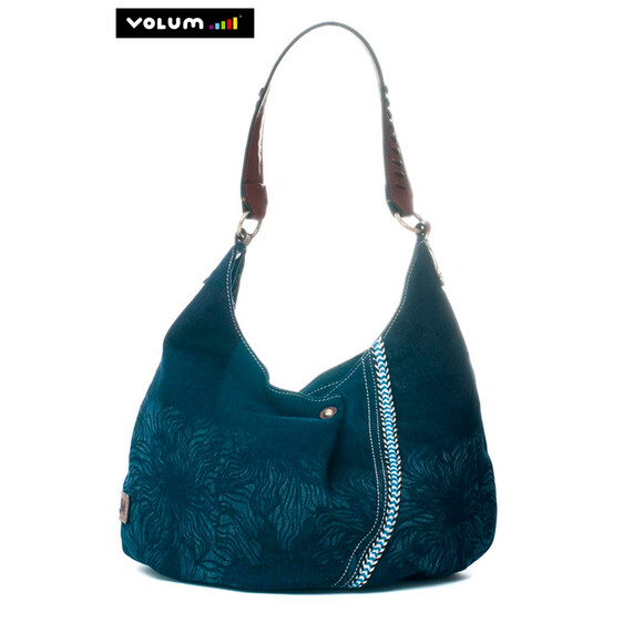 Mala/Bolsa de Ombro Azul Macau Volum - Ref. 197.1800608