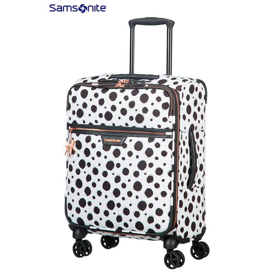 Mala/Trolley de Viagem Cabine 4 rodas Spinner 55 cm Dalmatians Disney Forever Samsonite - Ref. 9234C00605