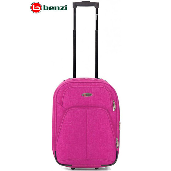 Benzi Mala/Trolley de Cabine Viagem 2 Rodas 50cm Rosa  - Ref. 288.BZ5178-50RO