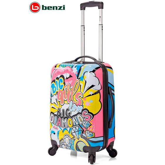 Mala/Trolley de Viagem Grande 4 rodas Spinner 70 cm Labios Benzi - Ref. 288.BZ5143C