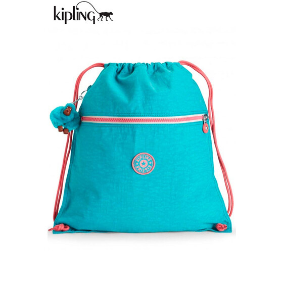Mochila Saco Kipling Bright Aqua C SUPERTABOO - Ref. 187.K0948719T