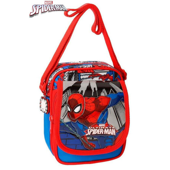 Bolsa de Tiracolo Multicolor Spiderman Comic-Ref.186.2165561