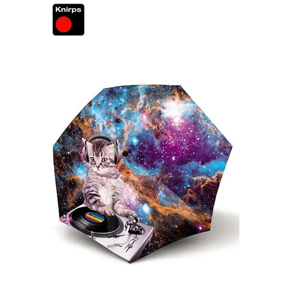 Guarda-Chuva Dobrável Automático DJ Space Cat Knirps - Ref. 300.898068239
