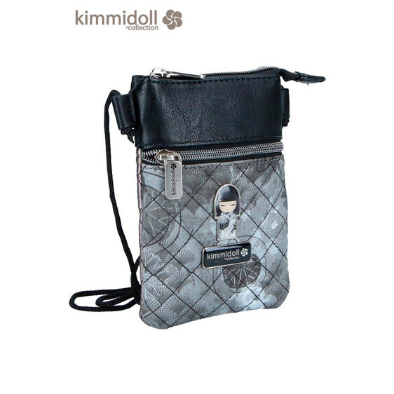 Kimmidoll Mini Bolsa de Tiracolo MISAYO Cinzento - Ref. 280.2767904CI