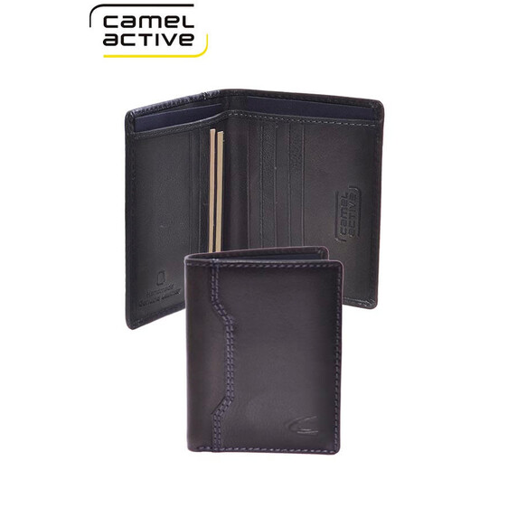 Camel Active Carteira Porta-Notas Vertical sem Porta-Moedas TOLEDO Carvão - Ref. 9121171076