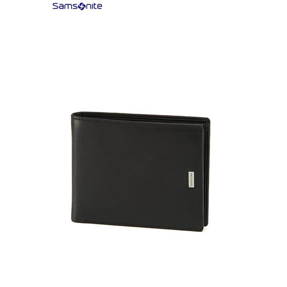 Samsonite Carteira Porta-Notas Com Porta-Moedas NYX 3 SLG Black - Ref.
9268N01509