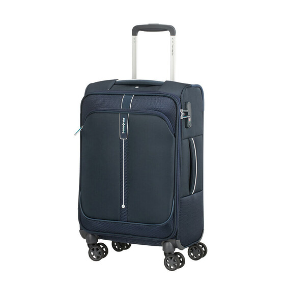 SAMSONITE Mala de Cabine / Trolley 55cm 4 Rodas Popsoda Azul Escuro | Ref. 92CT400211
