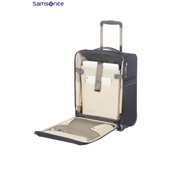SAMSONITE Mala de Cabine 45cm 15.6” 2 Rodas Underseater Uplite Azul | Ref. 9299D01501
