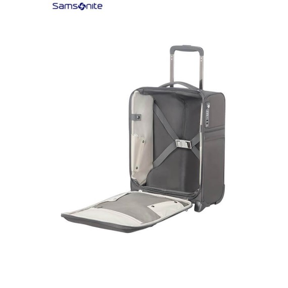 Samsonite Mala/Trolley Cabine 45cm 15.6” 2 Rodas Upright Underseater UPLITE Cinzento - Ref. 9299D01508