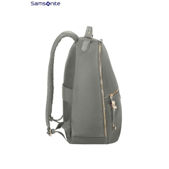 Samsonite Mochila Para Portátil 14.1” KARISSA Biz Gunmetal Green - Ref. 9260N00638 Samsonite Mochila Para Portátil 14.1” KARISSA Biz Gunmetal Green - Ref. 9260N00638