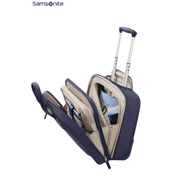 Samsonite Pasta com Rodas 15.6'' ZALIA Azul Escuro | Ref. 9285D00911