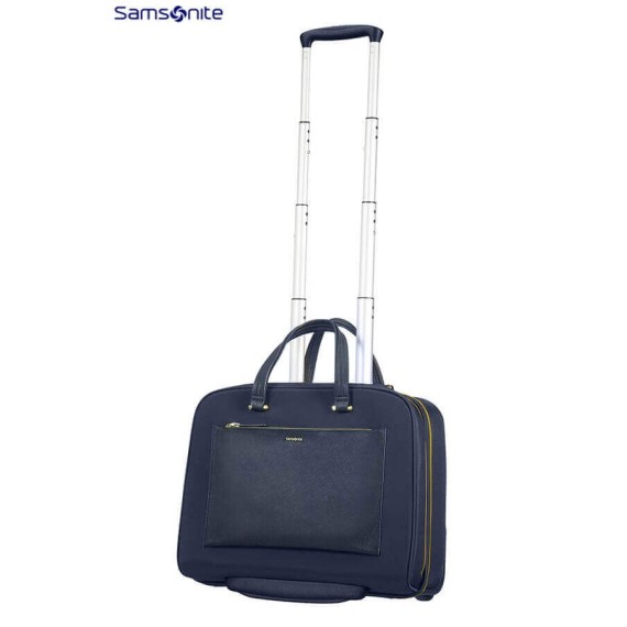 Samsonite Pasta com Rodas 15.6'' ZALIA Azul Escuro | Ref. 9285D00911